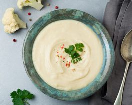 Como posso substituir a batata na sopa?
